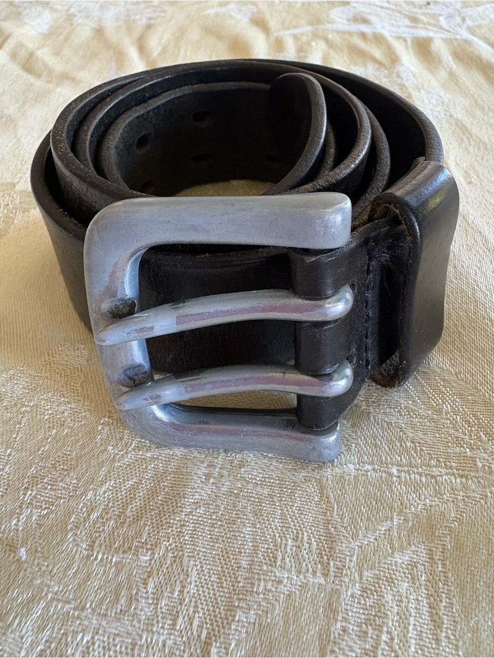 Men’s Express Genuine Italian Leather Belt Made in USA  Sz 38